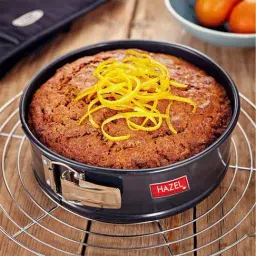 HAZEL Round Aluminium Cake Mould Non-Stick Coated Microwave Oven Safe Baking Cake Pan Removable base-image-72