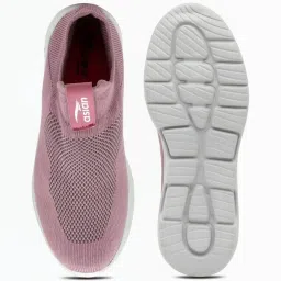 Asian Women's Mauve Walking Shoes image 4