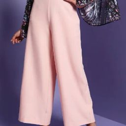 Vero Moda Pink Regular Fit Pants - Marquee Collection-picture-7