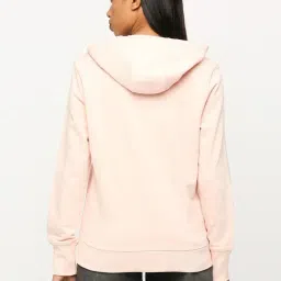 Pepe Jeans Pink Cotton Logo Print Sweatshirt image 2