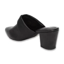 Allen Solly Women's Black Mule Shoes image 5
