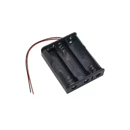 TECHDELIVERS 3 Slot 18650 Black Plastic Battery holder with Wire Leads-picture-32