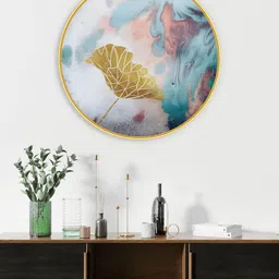 Livin'luxe Multicoloured MDF Other Wall Paintings image 4