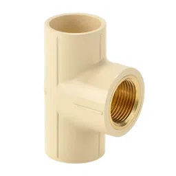Astral 2.5 x 2.5 x 1.9 cm (1x1x¾ inch) CPVC Brass FPT Tee, M512110316 (Pack of 25)-picture-10
