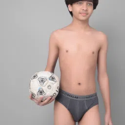 Dollar Bigboss Boys Multicolor Solid Briefs (Pack Of 3) image 3