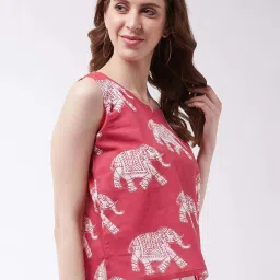 Inweave Pink Printed Top image 4