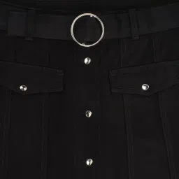 Pantaloons Junior Black Skirt image 4