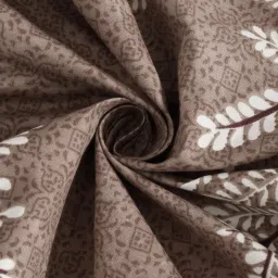 Klotthe Multicolor Cotton Blend Printed 300 TC King Fitted Bedsheet with 2 Pillow Covers image 4