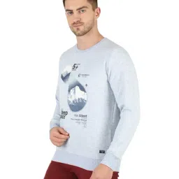Monte Carlo Sky Blue Round Neck Sweatshirt image 3