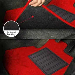 Elegant Miami Polypropylene Red Carpet Car Mat Compatible With Renault Triber image 3