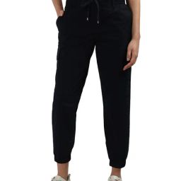 Tommy Hilfiger Navy Blue Cotton Solid Women Regular Fit Trackpant-picture-5