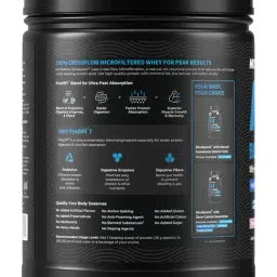 Nutrabay BioAbsorb Whey Protein Powder, Strawberry Flavour Patented ProDiFi Blend - 500g image 3