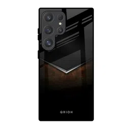 QRIOH Dark Walnut Real Samsung Galaxy S25 Ultra Impact Resistant Back Case-picture-52