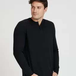 Celio Men Solid Pullover Cotton Sweater image 4