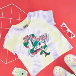 Pantaloons Junior Kids Bright White Cotton Graphic Top-picture-10