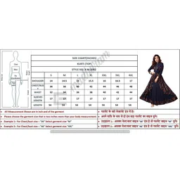 madhuram textiles Women Geometric Printed Asymmetric Anarkali Kurta image 2