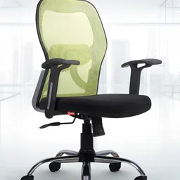 CELLBELL Green Taurus C100 Lite Mid Back Comfortable Mesh Adjustable Study Chair-picture-33