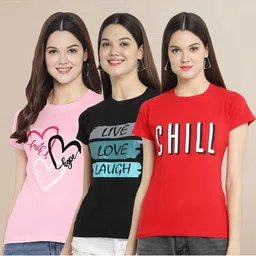 Metronaut Women Typography 3 T-shirt-image-77