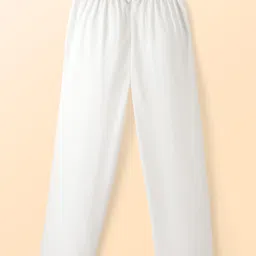 Babyhug Cotton Woven Full Sleeves Embroidered Kurta Pajama Set - Light Green image 5