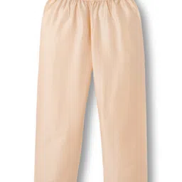 Babyhug Woven Full Sleeves Kurta Pajama Set With Floral Foil Print - Red image 5