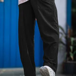 Maniac Men Baggy-Fit Mid-Rise Track Pants image 3