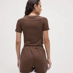 The Roadster Life Co. x RE/LAX Printed Paneled T-Shirt With Shorts image 4