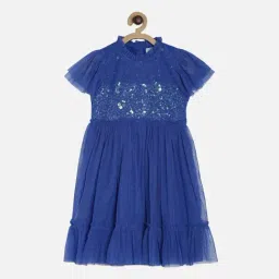 MINIKLUB Blue Baby Girls Dress-picture-11