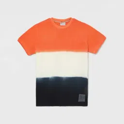 Fame Forever by Lifestyle Kids Multicolor Cotton Color Block T-Shirt-image-86