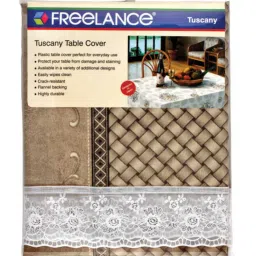 Freelance Pink PVC Set of 1 Table Cloth image 4