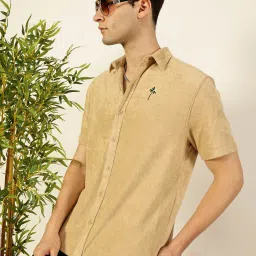 Thomas Scott Beige Relaxed Fit Shirt image 4