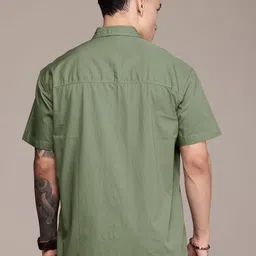 The Roadster Life Co. Pure Cotton Relaxed Fit Casual Shirt image 4