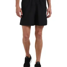 adidas Black Polyester Shorts-image-97