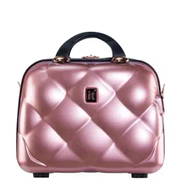 it luggage St Tropez Rose Gold Vanity Case 35cms Women Fashion Handbag Cosmetic Box-picture-12