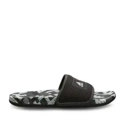 Adidas Men's ADILETTE COMFORT Black Slides-picture-15