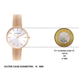 French Connection FCJKS01 SS25 Analog Watch For Women With Bracelet image 4