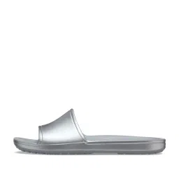 Crocs Women's Kadee Silver Slides image 4