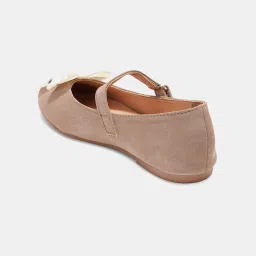 Pantaloons Junior Girls Grey Ballerinas image 4