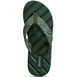 Neemans Men's Olive Flip Flops image 4