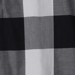 Fame Forever by Lifestyle Boys Black & White Cotton Checks Full Sleeves Shirt image 4