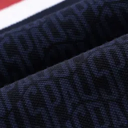 u.s. polo assn. US Polo Kids Boys Navy Cotton Striped T-Shirt image 4