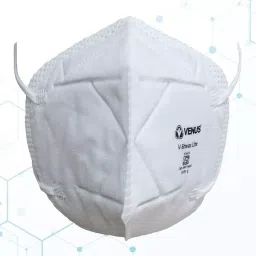 Venus V-Shwas Lite ISI Certified FFP1 Respirator Face Mask in White Color, 24715 (Pack of 15 Piece) image 5