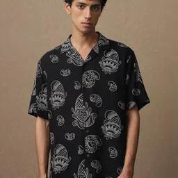 4 TRIPLE O FIVE O BY MUFTI Men Printed Casual Shirt-picture-24