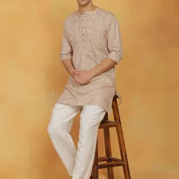 JBN Creation Men Jacquard Kurta image 2