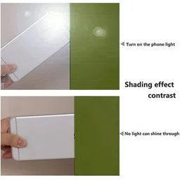 BFAM Green Set of 2 Black Out Long Door Curtain image 4