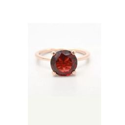 GenZcomplex Brass Garnet Finger Ring-picture-33