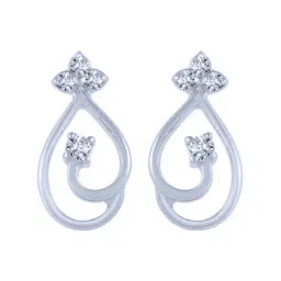 P.C. Chandra Jewellers 18 kt Gold & Diamond Earrings-picture-33