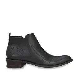 Delize Men's Black Casual Boots image 2