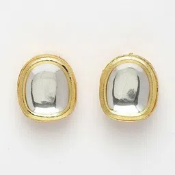 SZN Gold-Plated Kundan Stone-Studded Jewellery Set image 5