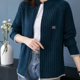 StyleCast Women Ribbed Cardigan-image-34