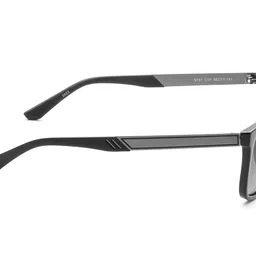 Image Men Rectangle Sunglasses with Polarised and UV Protected Lens image 2